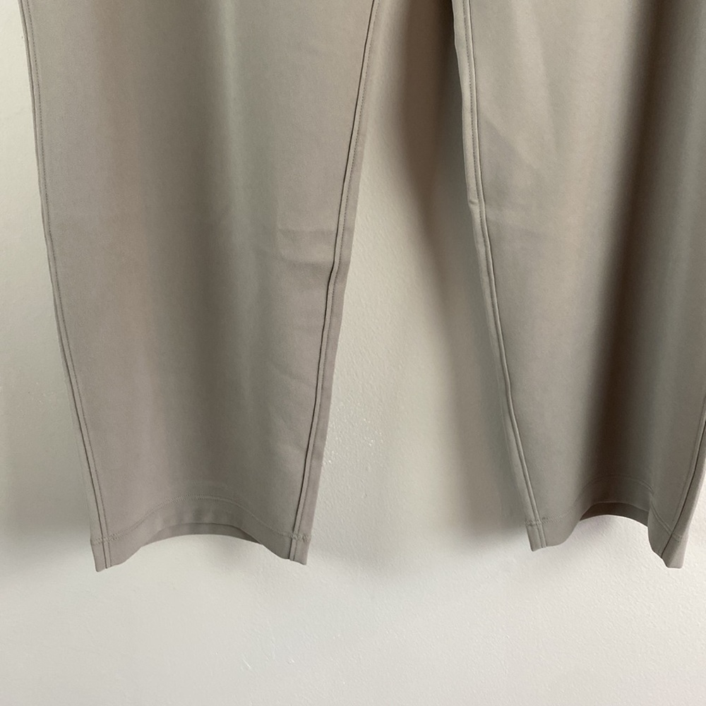 Lululemon Stretch High Rise Pant 7/8 Length Pockets Drawstring Grey Size 14 - Picture 5 of 16
